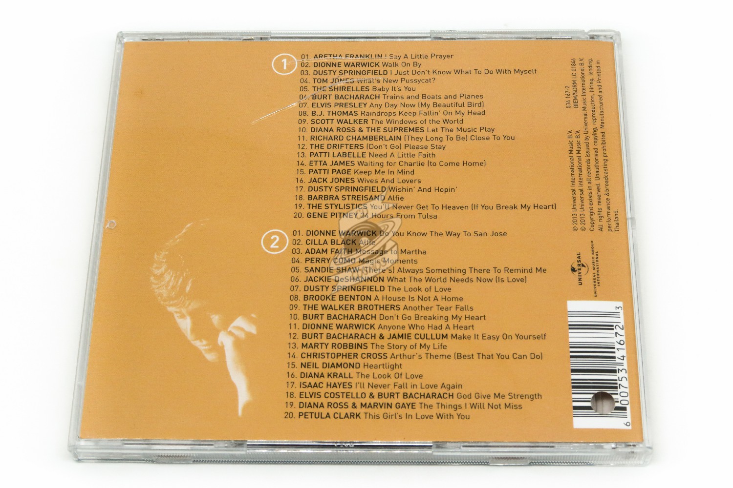 Burt Bacharach - Anyone Who Had A Heart - cdcosmos