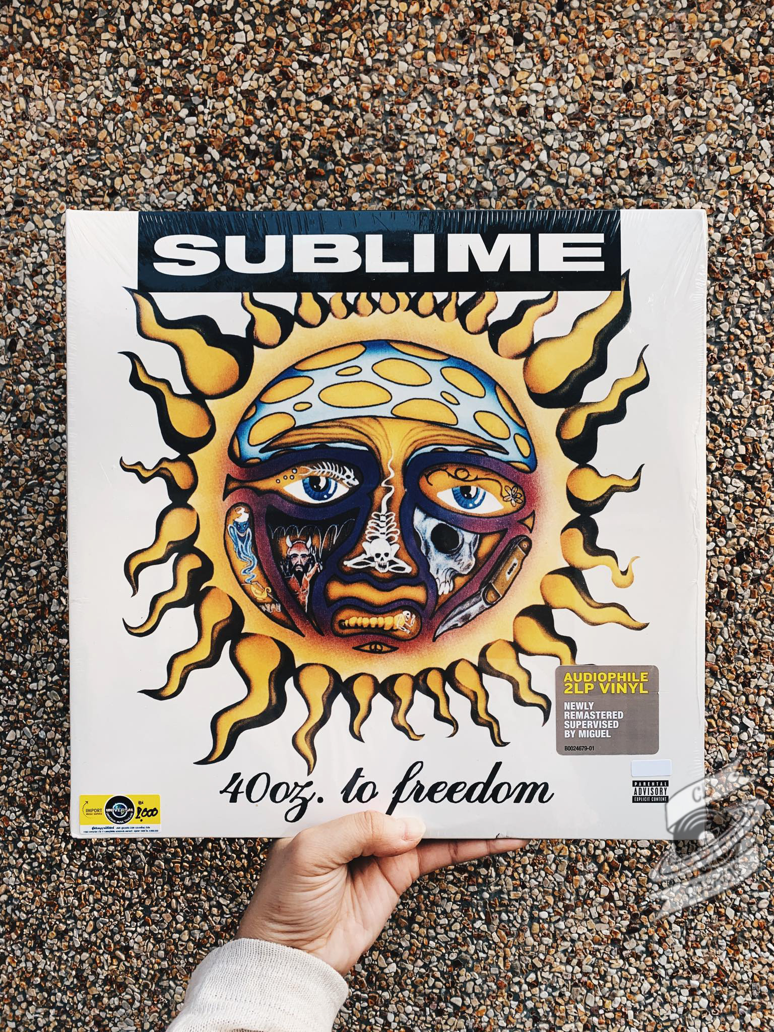 Sublime 40 Oz To Freedom Album Art