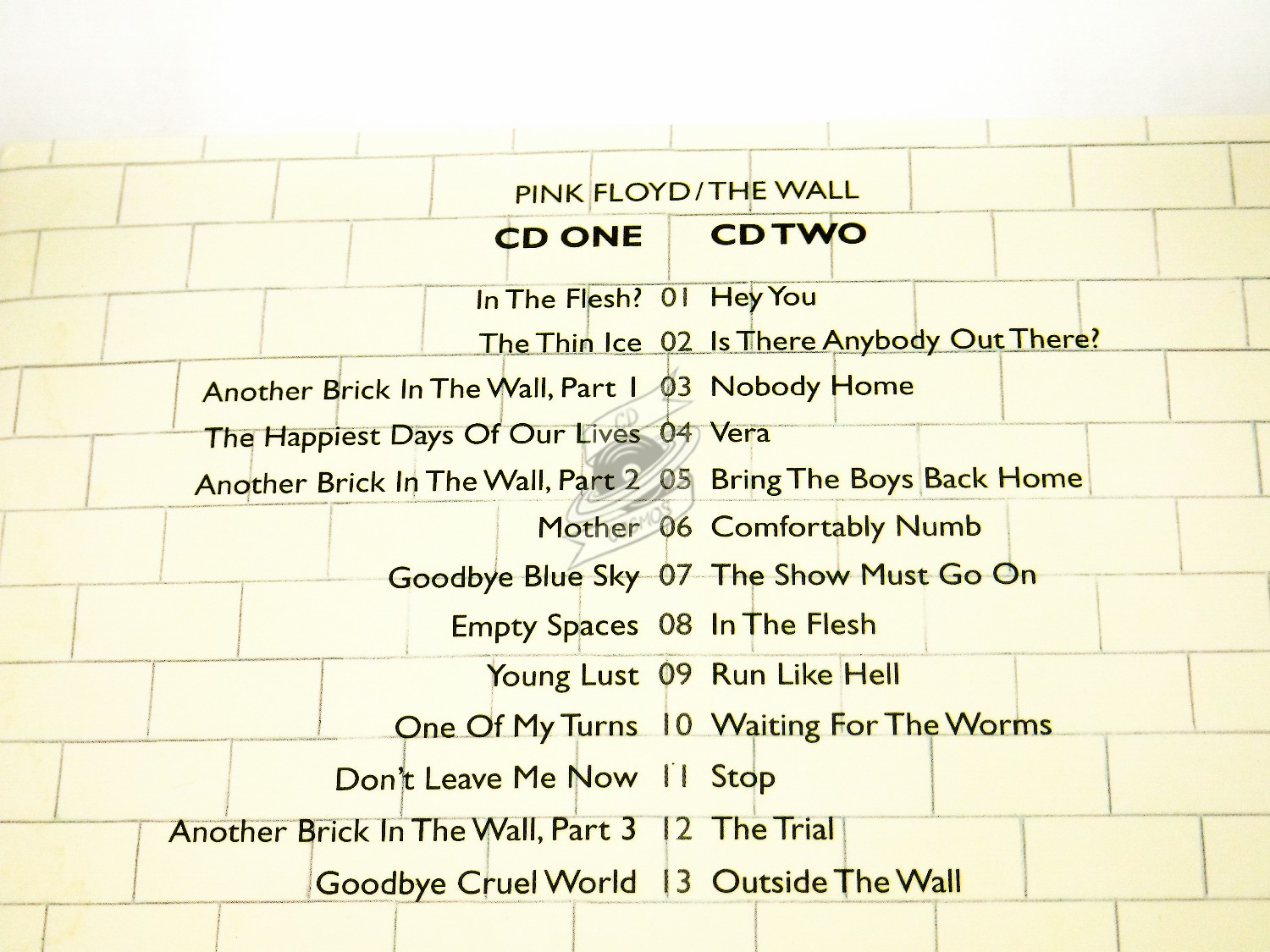Pink Floyd – The Wall – cdcosmos