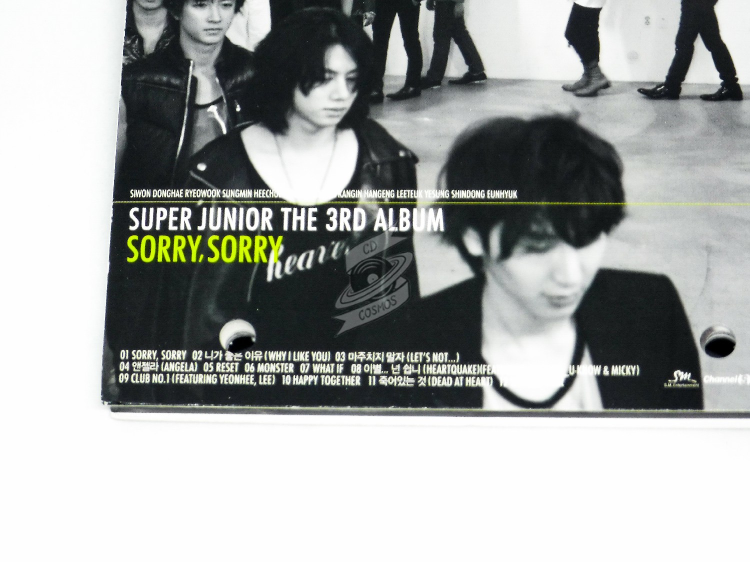 Super Junior - Sorry, Sorry (The 3rd Album) - cdcosmos