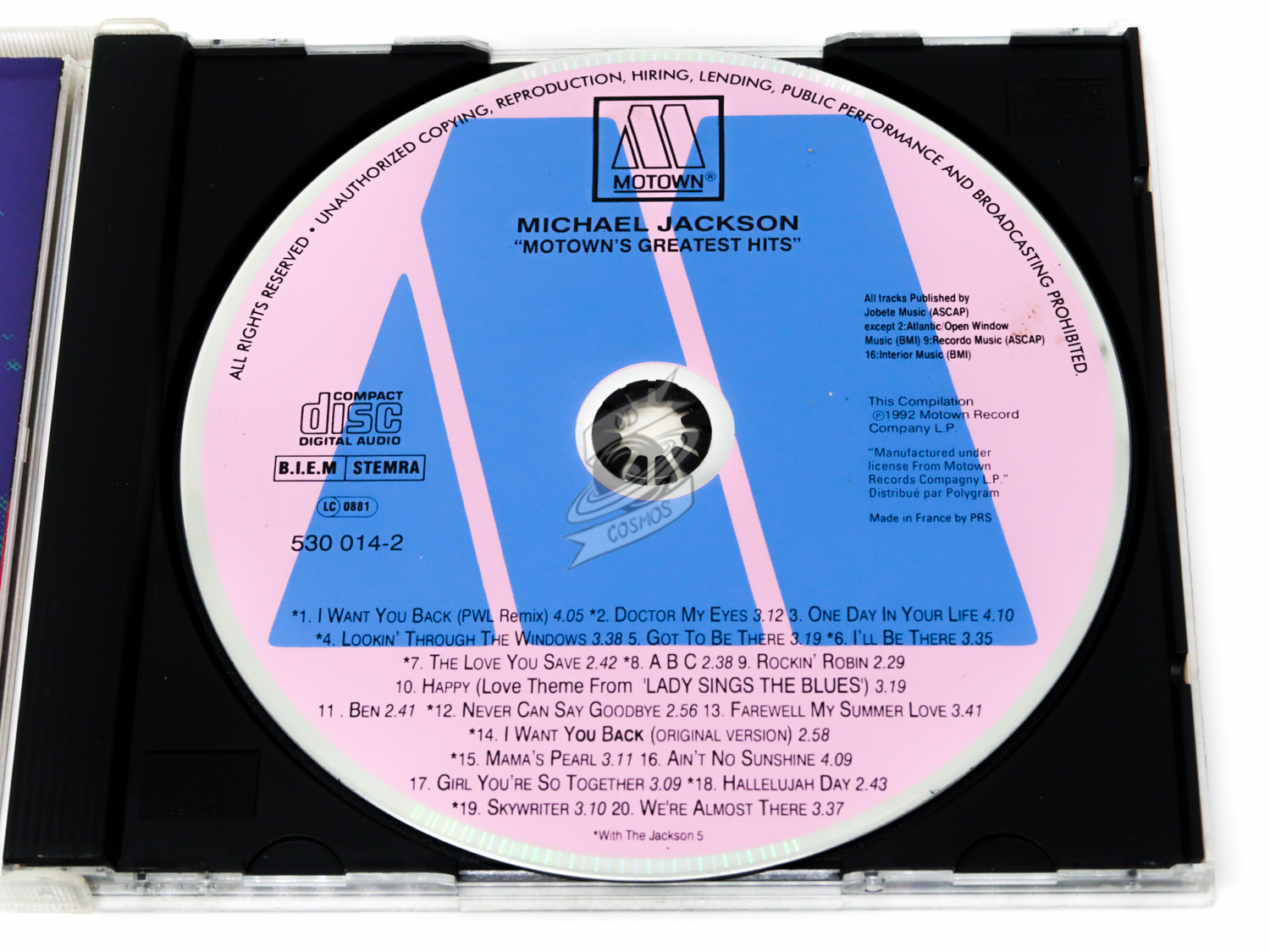 Michael Jackson - Motown's Greatest Hits - cdcosmos
