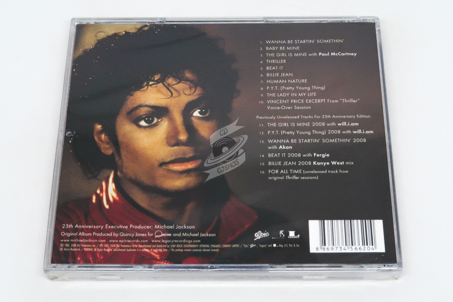 Michael Jackson Thriller 25 21 