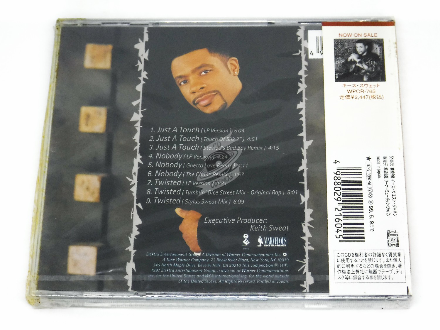 Keith Sweat ‎- The Singles Collection - cdcosmos