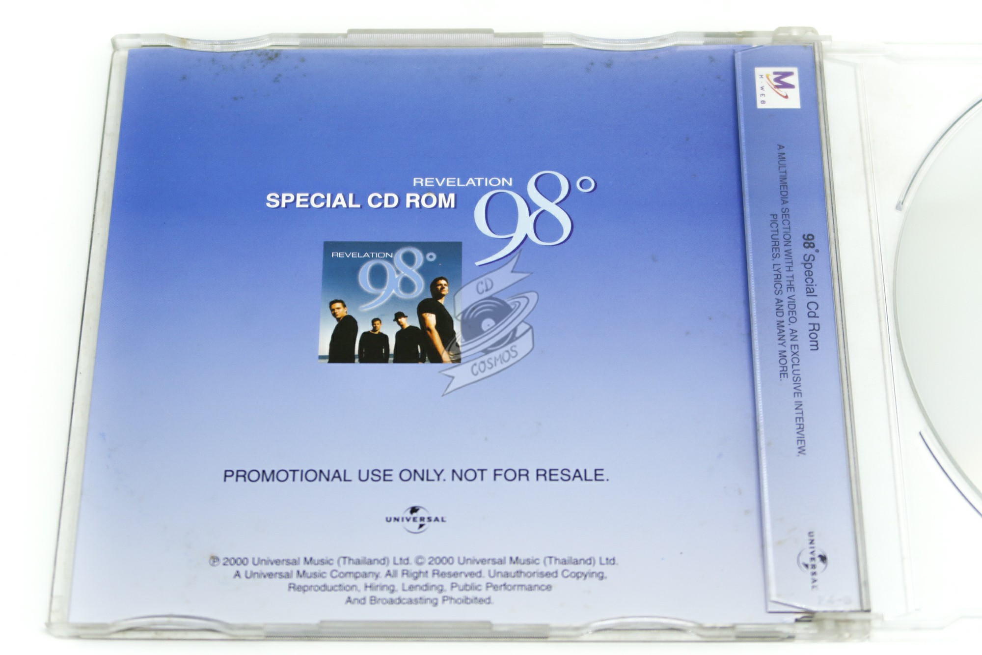 Revelation By 98 Degrees On Audio CD Album 2000 Very Good